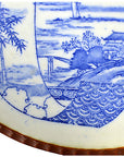 Set of 4 Antique Japanese Igezara Plates-5. Asian & Chinese Furniture, Art, Antiques, Vintage Home Décor for sale at FEA Home