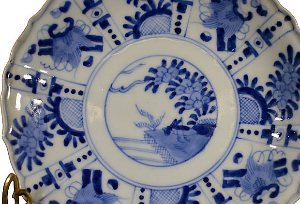 Antique Hand Painted Imari Plate-3. Asian & Chinese Furniture, Art, Antiques, Vintage Home Décor for sale at FEA Home
