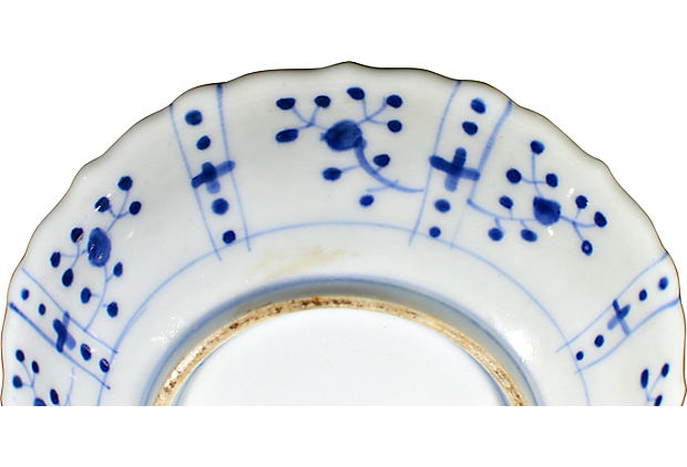 Antique Hand Painted Imari Plate-7. Asian & Chinese Furniture, Art, Antiques, Vintage Home Décor for sale at FEA Home