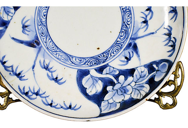 Set of 4 Antique Hand Painted Imari Plates-4. Asian & Chinese Furniture, Art, Antiques, Vintage Home Décor for sale at FEA Home