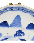 Set of 4 Antique Japanese Hand-Painted Blue & White Bowls-3. Asian & Chinese Furniture, Art, Antiques, Vintage Home Décor for sale at FEA Home