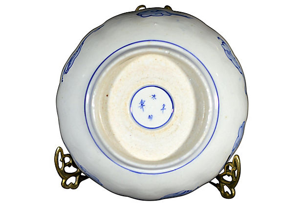 Set of 4 Antique Hand Painted Japanese Imari Porcelain Bowl-7. Asian & Chinese Furniture, Art, Antiques, Vintage Home Décor for sale at FEA Home