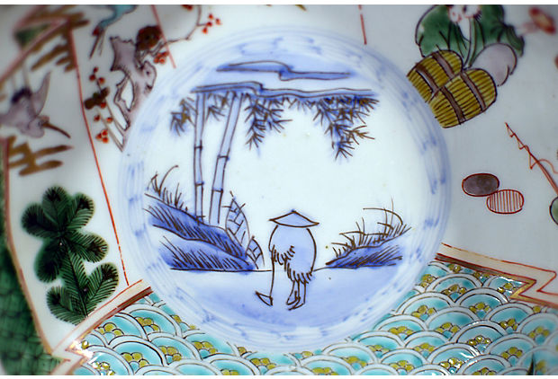 Set of 4 Antique Japanese Imari Bowls-3. Asian & Chinese Furniture, Art, Antiques, Vintage Home Décor for sale at FEA Home