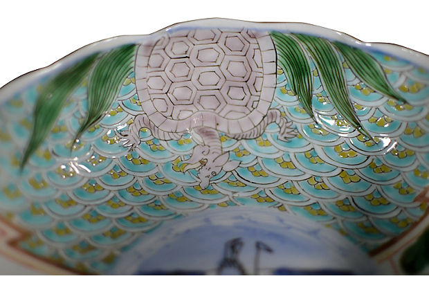 Set of 4 Antique Japanese Imari Bowls-6. Asian & Chinese Furniture, Art, Antiques, Vintage Home Décor for sale at FEA Home