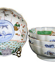 Set of 4 Antique Japanese Imari Bowls-1. Asian & Chinese Furniture, Art, Antiques, Vintage Home Décor for sale at FEA Home