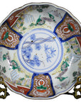 Set of 4 Antique Hand Painted Japanese Imari Porcelain Bowl-3. Asian & Chinese Furniture, Art, Antiques, Vintage Home Décor for sale at FEA Home