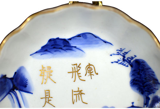 Set of 4 Antique Hand Painted Japanese Imari Plate-3. Asian & Chinese Furniture, Art, Antiques, Vintage Home Décor for sale at FEA Home