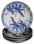 Set of 4 Antique Hand Painted Japanese Imari Porcelain Plates-1. Asian & Chinese Furniture, Art, Antiques, Vintage Home Décor for sale at FEA Home
