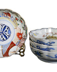 Set of 4 Antique Hand-Painted Imari Bowls-1. Asian & Chinese Furniture, Art, Antiques, Vintage Home Décor for sale at FEA Home