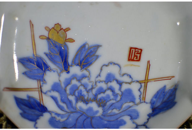 Set of 4 Antique Imari Japanese Plates-5. Asian & Chinese Furniture, Art, Antiques, Vintage Home Décor for sale at FEA Home