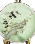 Set of 4 Antique Japanese Painted Plates-2. Asian & Chinese Furniture, Art, Antiques, Vintage Home Décor for sale at FEA Home