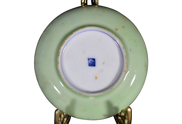 Set of 4 Antique Japanese Painted Plates-4. Asian & Chinese Furniture, Art, Antiques, Vintage Home Décor for sale at FEA Home