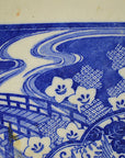 Antique Japanese Igezara Transferware Porcelain Plate-3. Asian & Chinese Furniture, Art, Antiques, Vintage Home Décor for sale at FEA Home