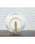 19th Century Japanese Porcelain Plate with Hand-Painted Blue and White Décor-10. Asian & Chinese Furniture, Art, Antiques, Vintage Home Décor for sale at FEA Home