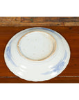 19th Century Japanese Porcelain Plate with Hand-Painted Blue and White Décor-13. Asian & Chinese Furniture, Art, Antiques, Vintage Home Décor for sale at FEA Home