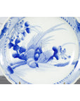 19th Century Japanese Porcelain Plate with Hand-Painted Blue and White Décor-7. Asian & Chinese Furniture, Art, Antiques, Vintage Home Décor for sale at FEA Home