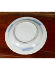 19th Century Japanese Porcelain Plate with Blue and White Bird and Bamboo Motifs-9. Asian & Chinese Furniture, Art, Antiques, Vintage Home Décor for sale at FEA Home