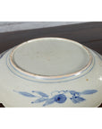 19th Century Japanese Porcelain Plate with Hand-Painted Blue and White Décor-13. Asian & Chinese Furniture, Art, Antiques, Vintage Home Décor for sale at FEA Home