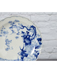 19th Century Japanese Porcelain Plate with Hand-Painted Blue and White Décor-7. Asian & Chinese Furniture, Art, Antiques, Vintage Home Décor for sale at FEA Home