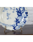 19th Century Japanese Porcelain Plate with Hand-Painted Blue and White Décor-8. Asian & Chinese Furniture, Art, Antiques, Vintage Home Décor for sale at FEA Home