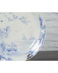 19th Century Japanese Porcelain Plate with Hand-Painted Blue and White Décor-7. Asian & Chinese Furniture, Art, Antiques, Vintage Home Décor for sale at FEA Home