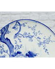 19th Century Japanese Porcelain Plate with Hand-Painted Blue and White Décor-5. Asian & Chinese Furniture, Art, Antiques, Vintage Home Décor for sale at FEA Home