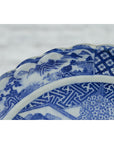 Japanese 19th Century Blue and White Porcelain Plate with Landscapes and Flowers-12. Asian & Chinese Furniture, Art, Antiques, Vintage Home Décor for sale at FEA Home