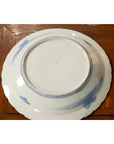 Japanese 19th Century Blue and White Porcelain Plate with Mountainous Landscape-16. Asian & Chinese Furniture, Art, Antiques, Vintage Home Décor for sale at FEA Home
