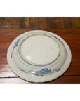 19th Century Japanese Porcelain Plate with Hand-Painted Blue and White Décor-12. Asian & Chinese Furniture, Art, Antiques, Vintage Home Décor for sale at FEA Home