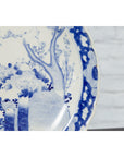 19th Century Japanese Porcelain Plate with Hand-Painted Blue and White Décor-8. Asian & Chinese Furniture, Art, Antiques, Vintage Home Décor for sale at FEA Home