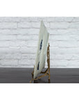 19th Century Japanese Porcelain Plate with Painted Blue and White Bird Décor-11. Asian & Chinese Furniture, Art, Antiques, Vintage Home Décor for sale at FEA Home