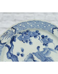 19th Century Japanese Porcelain Plate with Painted Blue and White Bird Décor-9. Asian & Chinese Furniture, Art, Antiques, Vintage Home Décor for sale at FEA Home