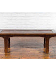 Chinese Early 20th Century Low Table with Bamboo Opium Mat Top-11. Asian & Chinese Furniture, Art, Antiques, Vintage Home Décor for sale at FEA Home