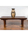 Chinese Early 20th Century Low Table with Bamboo Opium Mat Top-4. Asian & Chinese Furniture, Art, Antiques, Vintage Home Décor for sale at FEA Home