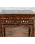 Chinese Qing Dynasty Period 19th Century Bamboo Hall Table with Fretwork Motifs-9. Asian & Chinese Furniture, Art, Antiques, Vintage Home Décor for sale at FEA Home
