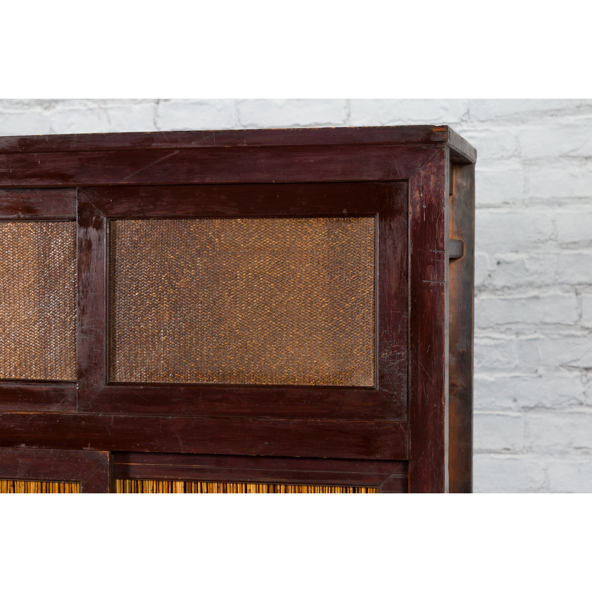 Japanese Early 20th Century Tansu Cabinet with Sliding Doors and Drawers-12. Asian & Chinese Furniture, Art, Antiques, Vintage Home Décor for sale at FEA Home