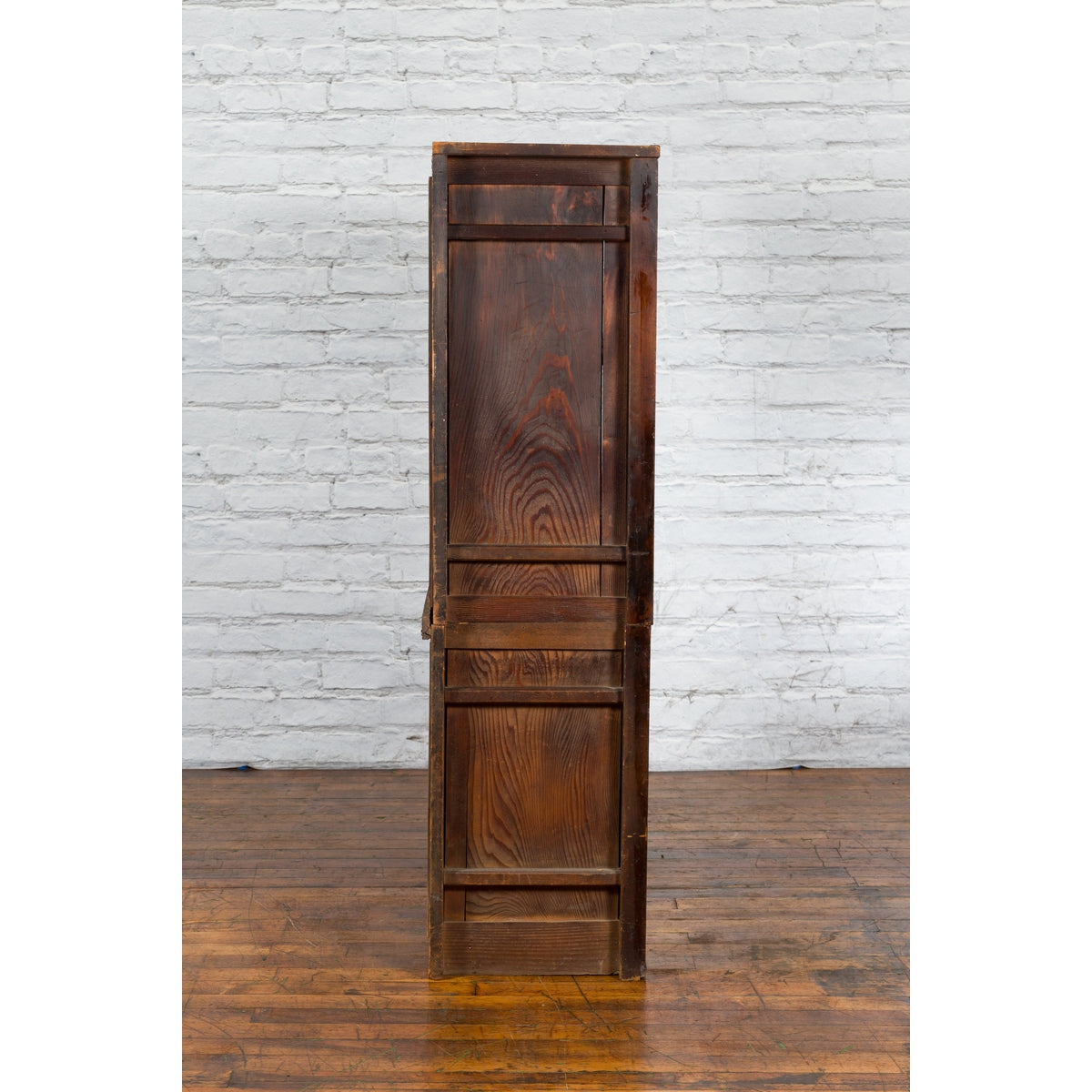 Japanese Early 20th Century Tansu Cabinet with Sliding Doors and Drawers-17. Asian & Chinese Furniture, Art, Antiques, Vintage Home Décor for sale at FEA Home