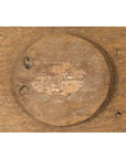 Antique Chinese 19th Century Rustic Mounted Ox Cart Wooden Wheel on Base-8. Asian & Chinese Furniture, Art, Antiques, Vintage Home Décor for sale at FEA Home
