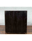 Japanese 19th Century Meiji Period Brown and Black Tansu Clothing Chest-18. Asian & Chinese Furniture, Art, Antiques, Vintage Home Décor for sale at FEA Home