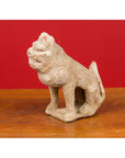 Chinese 18th Century Qing Dynasty Period Terracotta Sitting Dog Mingqi Sculpture-9. Asian & Chinese Furniture, Art, Antiques, Vintage Home Décor for sale at FEA Home