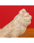 Chinese 18th Century Qing Dynasty Period Terracotta Sitting Dog Mingqi Sculpture-3. Asian & Chinese Furniture, Art, Antiques, Vintage Home Décor for sale at FEA Home