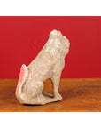 Chinese 18th Century Qing Dynasty Period Terracotta Sitting Dog Mingqi Sculpture-7. Asian & Chinese Furniture, Art, Antiques, Vintage Home Décor for sale at FEA Home