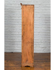 Mid 19th Century Indian Cabinet with Hand-Carved Floral Motifs and Iron Hardware-11. Asian & Chinese Furniture, Art, Antiques, Vintage Home Décor for sale at FEA Home