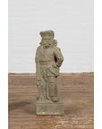 Two Vintage Carved Stone Sculptures of Soldiers from the British Indian Army-4. Asian & Chinese Furniture, Art, Antiques, Vintage Home Décor for sale at FEA Home