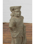 Two Vintage Carved Stone Sculptures of Soldiers from the British Indian Army-8. Asian & Chinese Furniture, Art, Antiques, Vintage Home Décor for sale at FEA Home