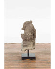 Chinese Qing Dynasty 19th Century Hand-Carved Foo Dog Sculpture Mounted on Base-5. Asian & Chinese Furniture, Art, Antiques, Vintage Home Décor for sale at FEA Home
