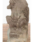 Chinese Qing Dynasty 19th Century Hand-Carved Foo Dog Sculpture Mounted on Base-10. Asian & Chinese Furniture, Art, Antiques, Vintage Home Décor for sale at FEA Home