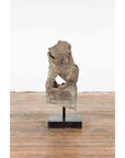 Chinese Qing Dynasty 19th Century Hand-Carved Foo Dog Sculpture Mounted on Base-6. Asian & Chinese Furniture, Art, Antiques, Vintage Home Décor for sale at FEA Home
