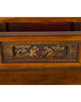Chinese 19th Century Dowry Chest with Fretwork and Carved Gilt Characters-18. Asian & Chinese Furniture, Art, Antiques, Vintage Home Décor for sale at FEA Home
