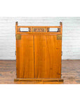 Chinese 19th Century Dowry Chest with Fretwork and Carved Gilt Characters-24. Asian & Chinese Furniture, Art, Antiques, Vintage Home Décor for sale at FEA Home